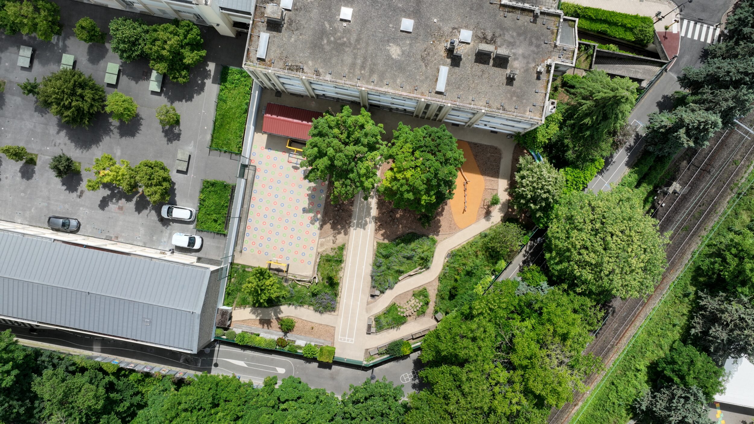 Cour Oasis à Joinville-le-Pont - Topager