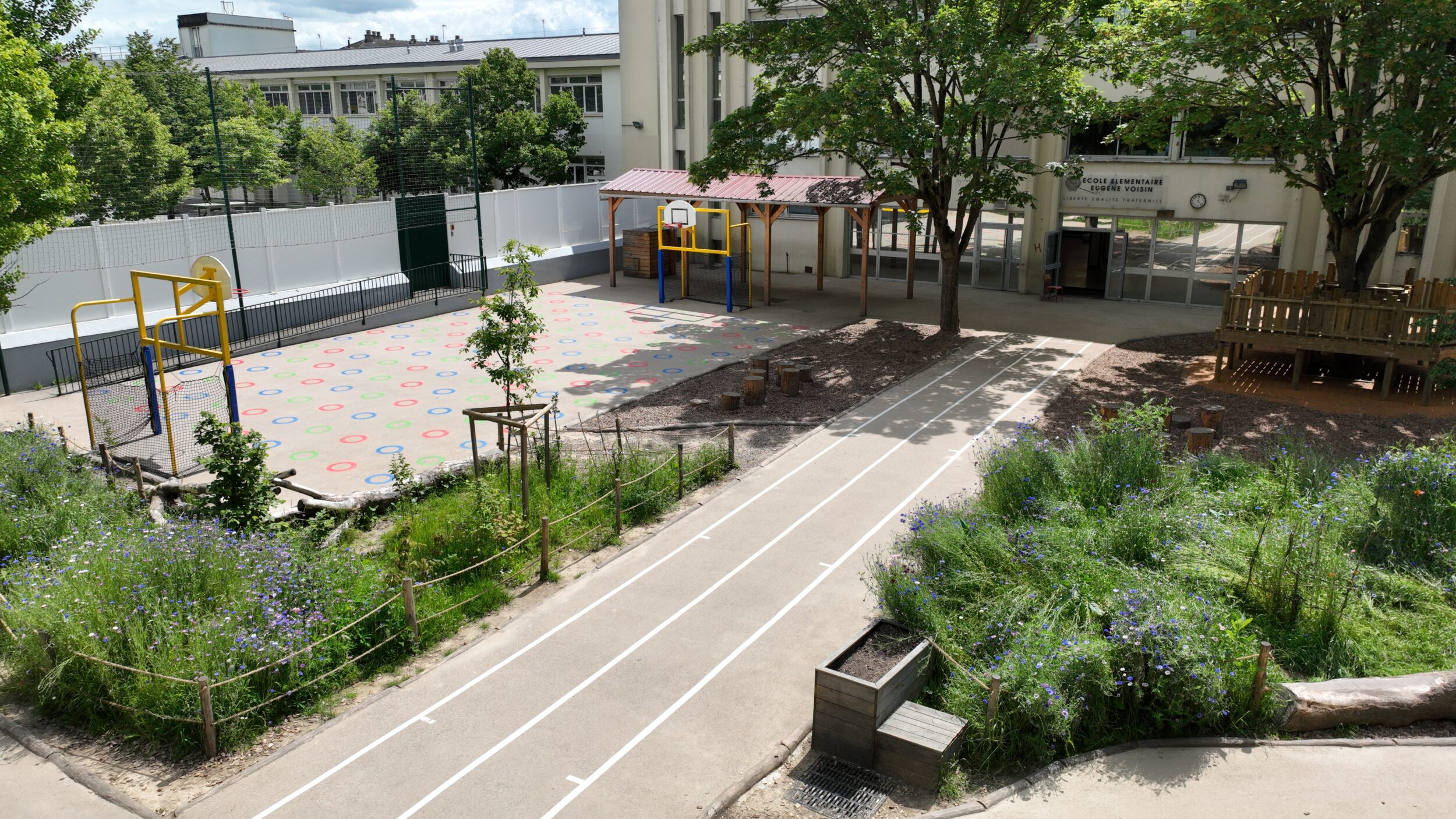 Cour Oasis à Joinville-le-Pont - Topager
